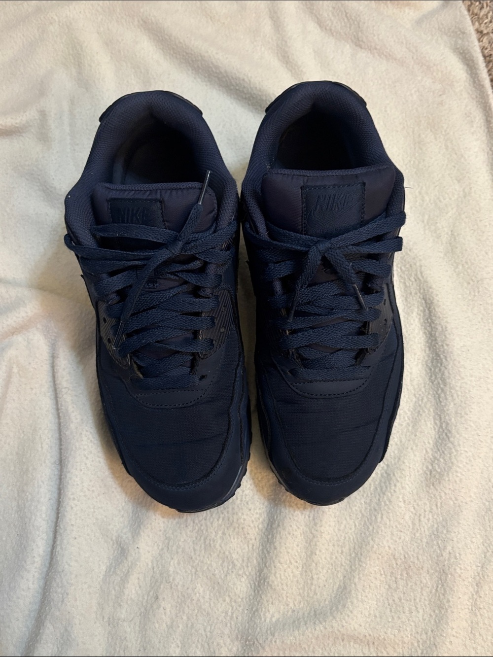 Nike Men's Air Max 90 Essential- Dark Navy - Picture 3 of 4